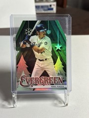 2025 Topps Holiday Evergreen #E-25 Mike Piazza Error Unfinished Die Cut