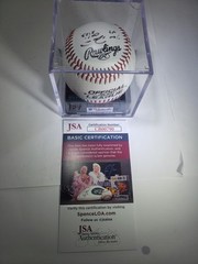 Tim Drew autographed Baseball Jsa Coa CB00790