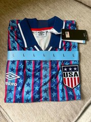 UNITED STATES OF AMERICA UMBRO SOCCER WORLD CUP FIFA JERSEY – LARGE – NWT