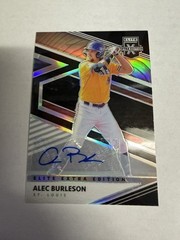 2020 Panini Elite Extra Edition – Alec Burleson #70 Opti-Chrome Signatures (AU,