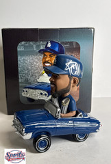 Ice Cube Signed Lowrider WS Trophy SGA Dodgers Bobblehead PSA AQ82320