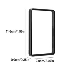 Magnetic Metal Card Slabs Case Protector For 35/55PT Shockproof Aluminum Bumper