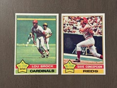 1976 TOPPS BASEBALL NM #1-200 COMPLETE YOUR SET FREE SHIPPING