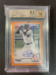 2020 Bowman Chrome Everson Pereira Auto Rainbow lot #/5, /25, /50, and more🔥📈