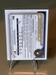 2024 Bowman Draft – Chrome Prospect Autographs Blake Burke #CPA-BB Yellow /75