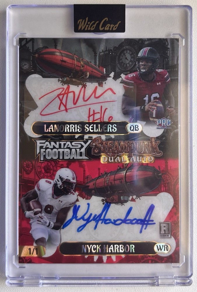 2026 Wildcard Steampunk Dual Auto Lanorris Sellers/Nyck Harbor 1/1