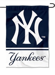 MLB New York Yankees Garden Flag Double Sided MLB Yankees Premium Yard Flag