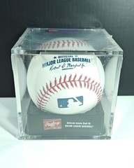 Rawlings Official Major League Baseball in Display Cube, – Brand New Sealed