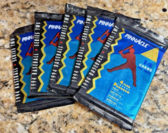 5 Pack Lot 1994 PINNACLE SEALED HOBBY BASEBALL SERIES 2 PACK 16 CARDS PER PACK