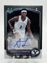 AJ DYBANTSA 2025-26 BOWMAN CHROME 1ST ROOKIE (AUTO,RC) #CPA-AD BYU