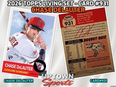 Chase DeLauter – 2026 Topps Living Set – Card 931 – Presale