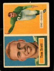 1957 TOPPS #25 TOM SCOTT GOOD+ EAGLES *X34160