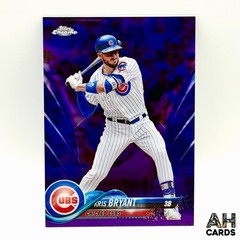 Kris Bryant 2018 Topps Chrome #50 Purple Refractor /299 Chicago Cubs