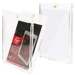 1~30PCS Magnetic Trading Sport Card Holders 75PT UV Protection Card Holder Case