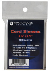 100 Thick Guardhouse Soft Trading Penny Card Sleeves for BCW Baseball, Football