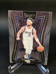 2024-25 Panini Select Klay Thompson Mezzanine Level silver Dallas Mavericks