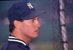 35 mm Color slide of New York Yankees star Steve Sax. #54