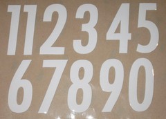 PITTSBURGH Football Helmet Numbers Decals FULL & MINI Size, VARIOUS STYLES