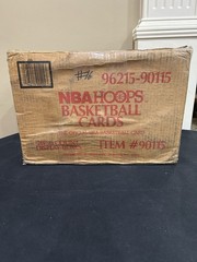 1990-91 NBA Hoops Series 1 Box 36 Packs Factory Sealed Case Fresh Michael Jordan
