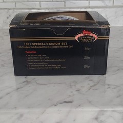 Topps 1991 Stadium Club Special Stadium Set 200 MLB Baseball Cards SkyDome