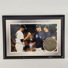 Yankee Stadium September 26, 2013 By Steiner Memorabilia 7×5 Inches Wall Plaque