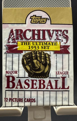 1991 TOPPS 1953 Baseball ARCHIVES Factory Sealed un-opened SINGLE PACK(s)