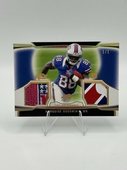 2013 Topps Prime Marquise Goodwin Rookie Dual Patch Logo NFL Shield Bills 1/1 🔥