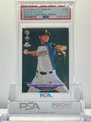 SHOHEI OHTANI 2013BBM 1ST VERSION SPORTS CARD MAG PROMO#208 PSA5!POP7!(RC)