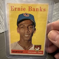 Topps 1958 Topps Ernie Banks Chicago Cubs #310.