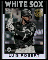 Luis Robert 2021 Topps Chrome 1986 Topps Baseball 35th Anniversary #86BC-21
