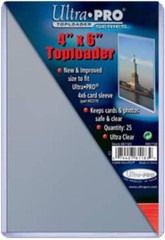 4″ X 6″ Toploader 25ct