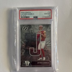 2024 Panini Zenith – A to Z Jayden Daniels #10 (RC)