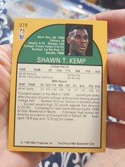 1990-91 NBA Hoops – Shawn Kemp #279 (RC)