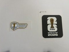 Legacy Argentina Portugal World Cup Player Size Soccer Shirt Jersey Patch Badge