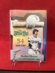 2025 Topps Holiday – Making the Nice List Shohei Ohtani #MNL-1