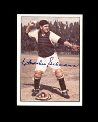 Charlie Silvera Signed 1979 TCMA History Series New York Yankees Autograph