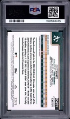Nick Kurtz Independence Day Parallel /76 Rookie Card PSA 8 2025 Topps Update