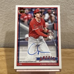 2026 Topps Series 1 – 1991 Topps Baseball Autographs Chad Stevens #91A-CST (AU)