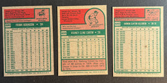 1975 Topps Baseball Complete Set. 660 Cards in Zip Binder. VG-EX