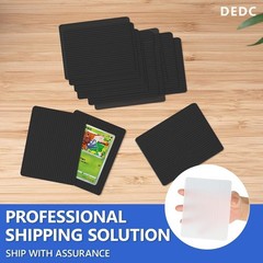Ding Defend 110-Pack Trading Card Protector Shipping – 3.5 x 4.5 Inch Black Hobb