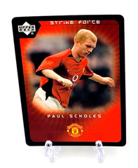2003 Upper Deck Strike Force Manchester United Paul Scholes #27