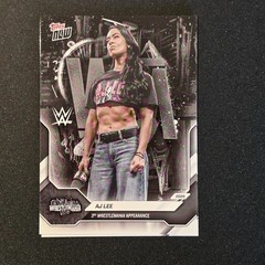 2026 WWE Topps Now WrestleMania Vegas Set AJ Lee #13