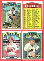 1972 Topps baseball mid-range set break 602-787 – You Pick ‘Em