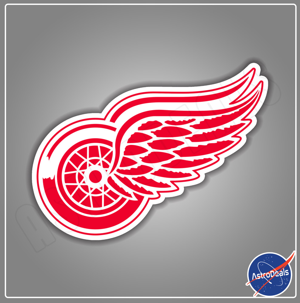 Detroit Red Wings NHL Ice Hockey Logo Sticker Decal *Size: 3″-12″*