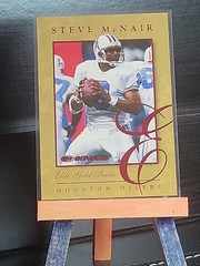 1997 Donruss – Elite Series Steve McNair #11 Gold Promo/2000