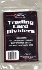 Card Box Dividers and Monster Pads – Regular, Tall, Tab Divider – Card Supplies
