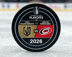2026 Stanley Cup Finals Hockey Puck With Stand