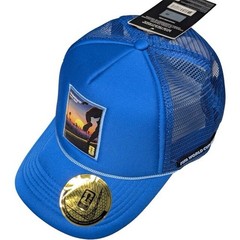 FIFA World Cup 26 Los Angeles Official Poster Foam Trucker Hat One Size Blue