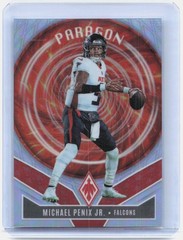 2025 Panini Phoenix #17 Michael Penix Jr. Paragon Atlanta Falcons