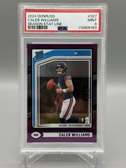 2024 Donruss – Caleb Williams – Season Stat Line – 5/30